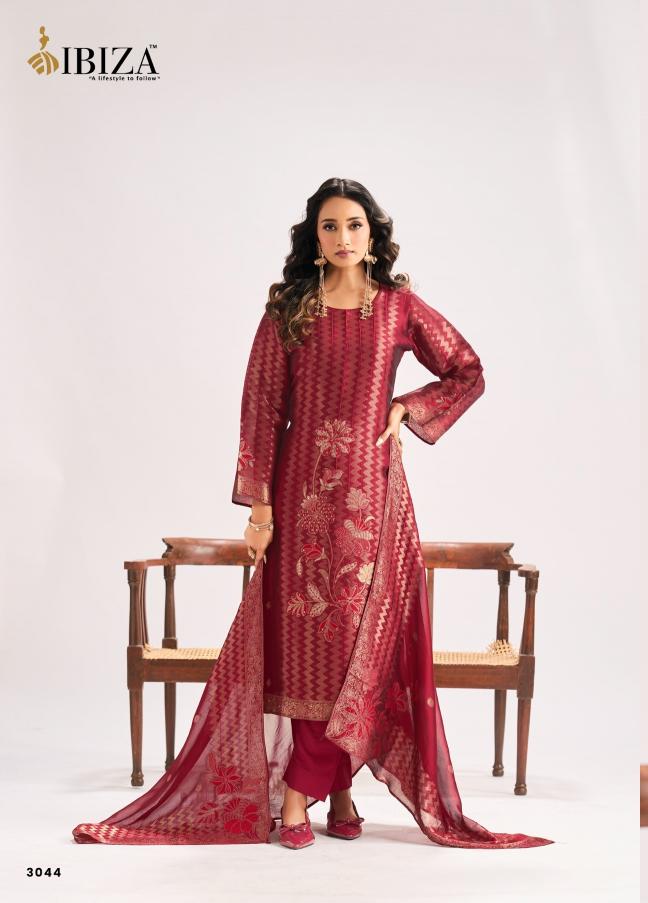 Ibiza mahra silk dress material wholesale